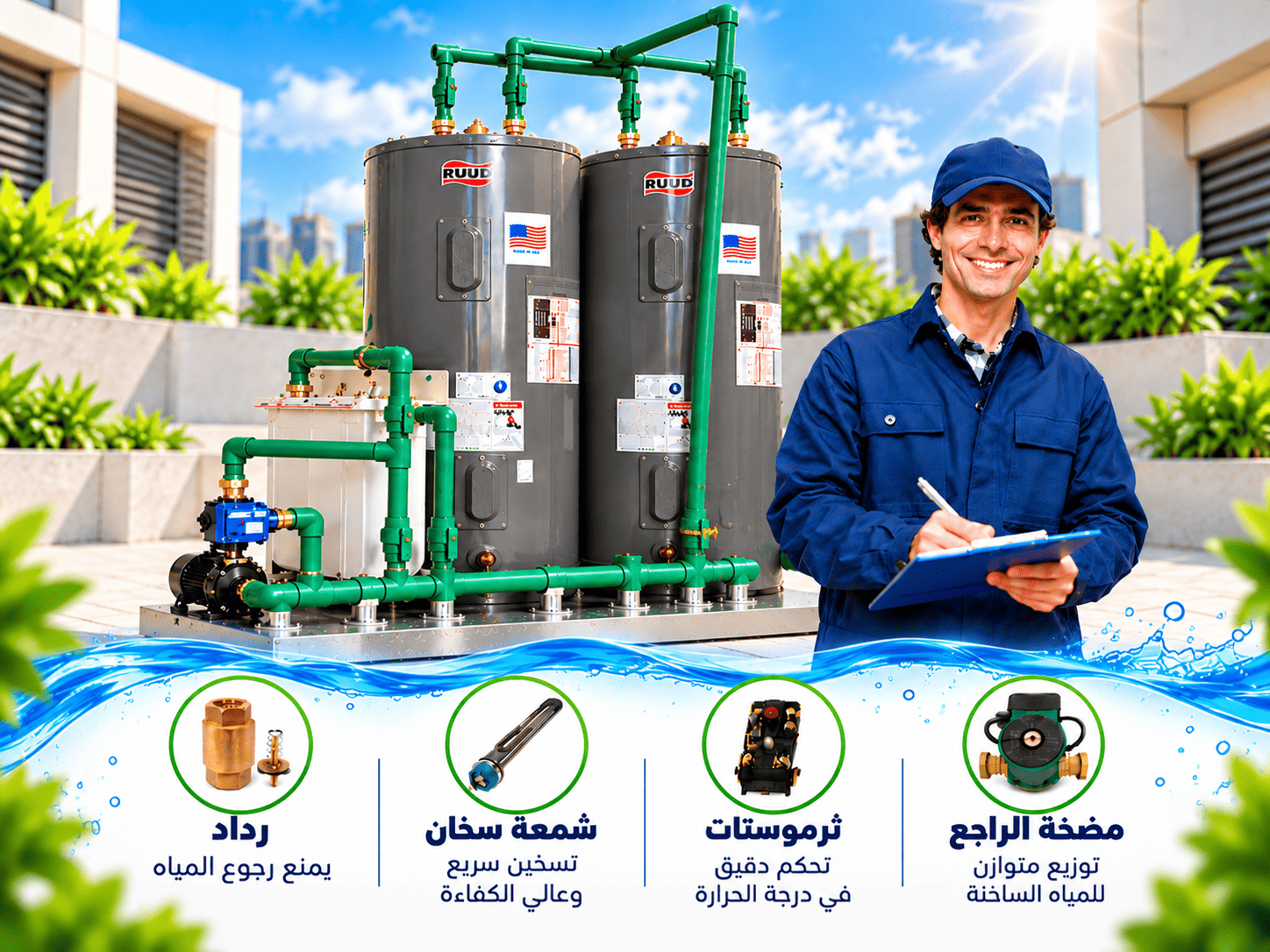 فحص سستم السخانات